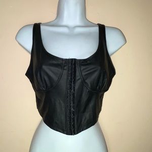SHEIN Black Crop Top